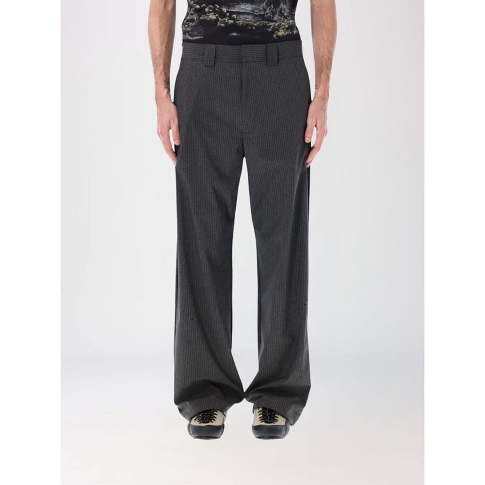 Roa Men Wide Leg Jersey Trousers Roa
